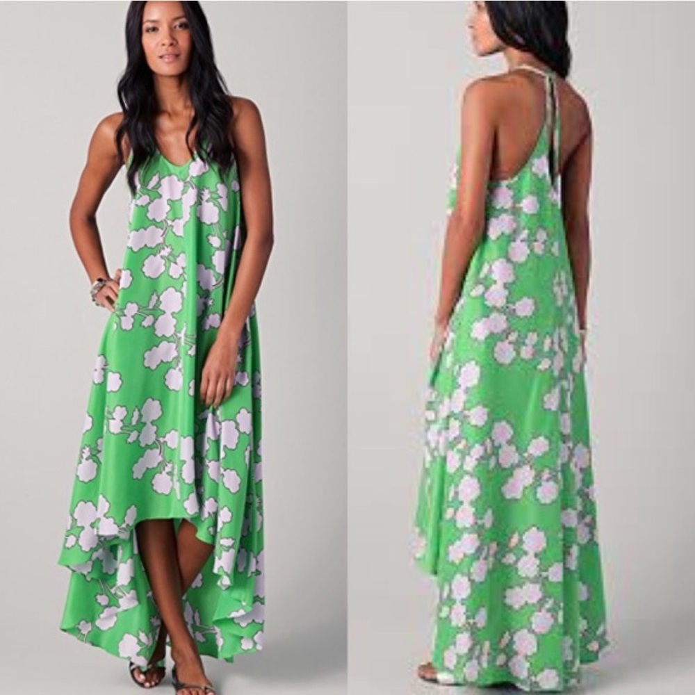 Diane Von Furstenberg | Carsandra 100% silk beach dress/coverup